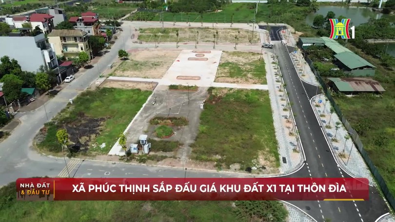Xã Phúc Thịnh sắp đấu giá khu đất X1 tại Thôn Đìa