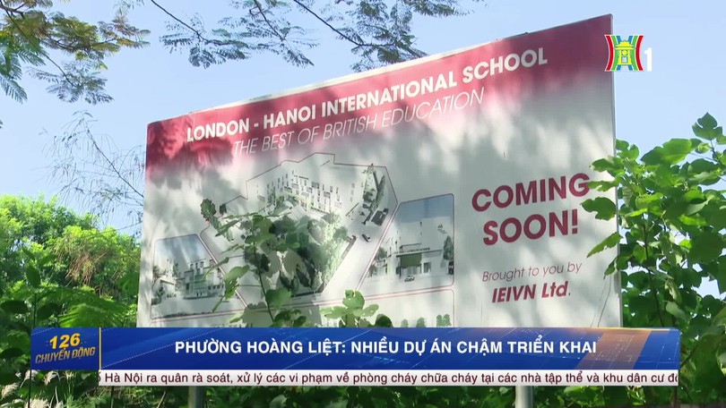 Phường Hoàng Liệt: Nhiều dự án chậm triển khai