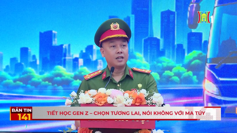 Tiết học gen Z - chọn tương lai, nói không với ma túy