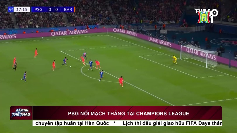 PSG nối mạch thắng tại Champions League