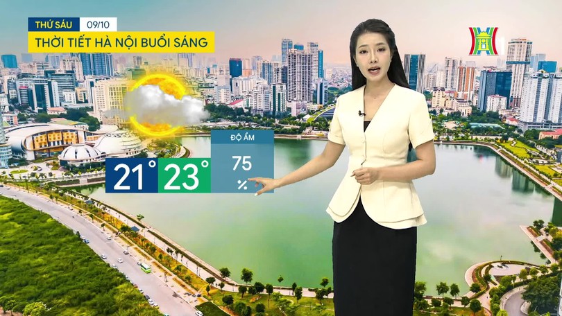 Dự báo thời tiết sáng | 09/10/2026