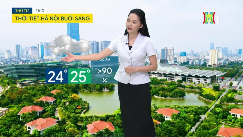 Dự báo thời tiết sáng | 21/10/2026