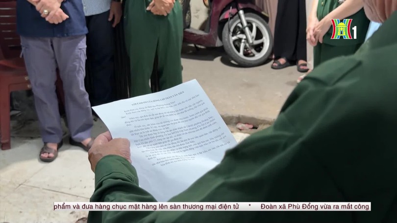 Ngôi nhà nghĩa tình cựu chiến binh ở phường Hoàng Mai