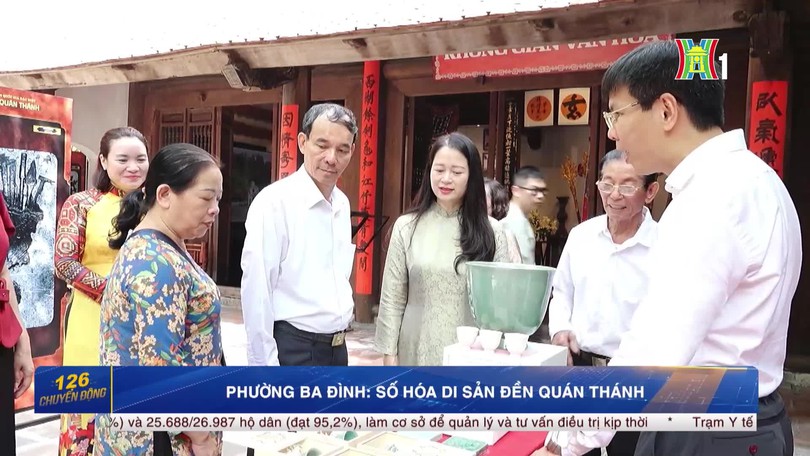 Phường Ba Đình: Số hóa di sản đền Quán Thánh