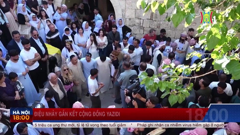 Điệu nhảy gắn kết cộng đồng Yazidi