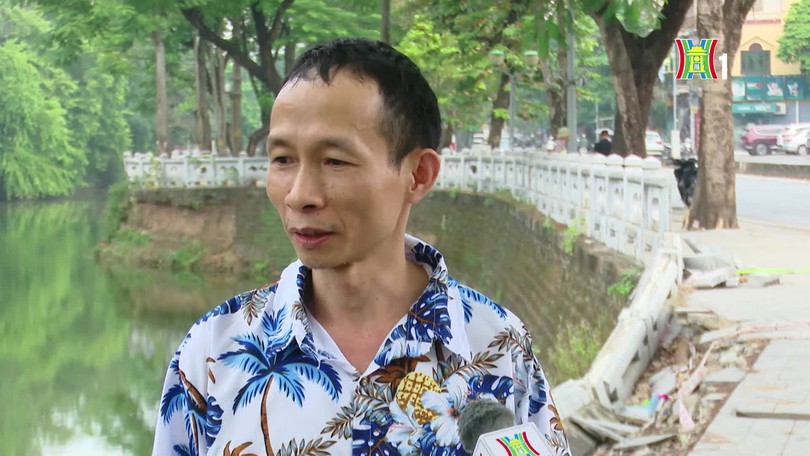 Cần sớm tu sửa hệ thống kè, lan can Thành cổ Sơn Tây