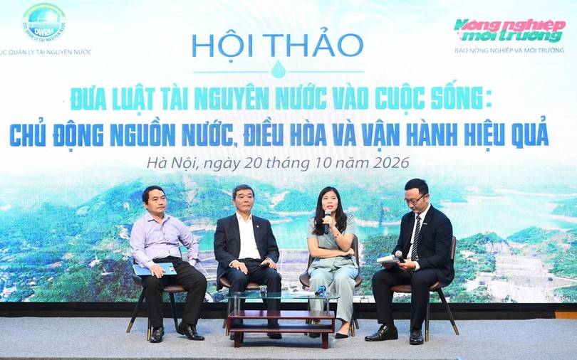 Đưa Luật Tài nguyên nước vào cuộc sống