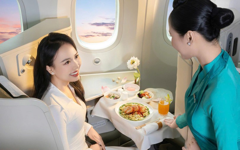 Vietnam Airlines trở thành hãng hàng không có ẩm thực tốt nhất thế giới