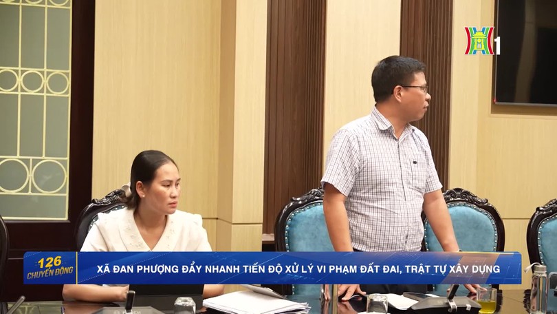 Xã Đan Phượng đẩy nhanh tiến độ xử lý vi phạm đất đai, trật tự xây dựng