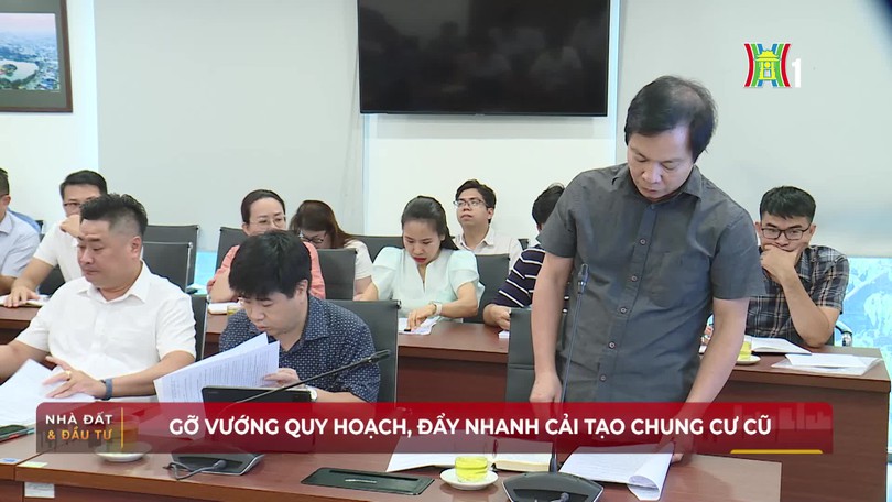 Gỡ vướng quy hoạch, đẩy nhanh cải tạo chung cư cũ