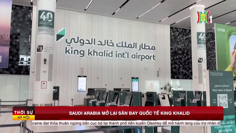 Saudi Arabia mở lại sân bay quốc tế King Khalid