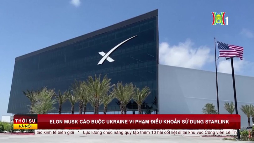Elon Musk cáo buộc Ukraine vi phạm điều khoản sử dụng Starlink