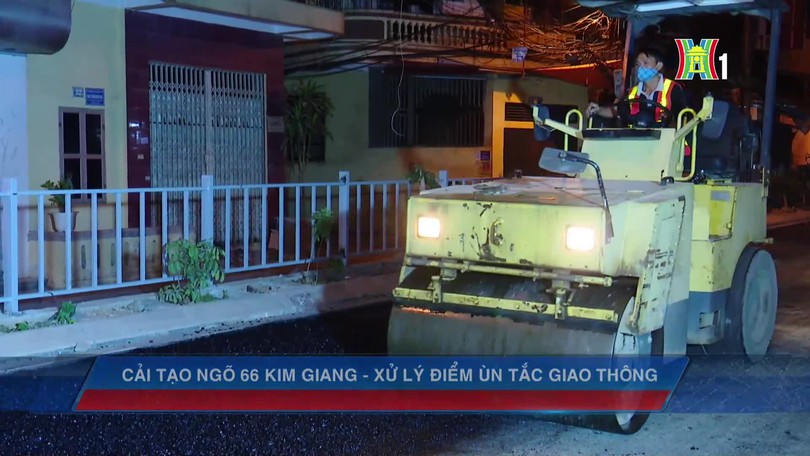 Cải tạo ngõ 66 Kim Giang - xử lý điểm ùn tắc giao thông