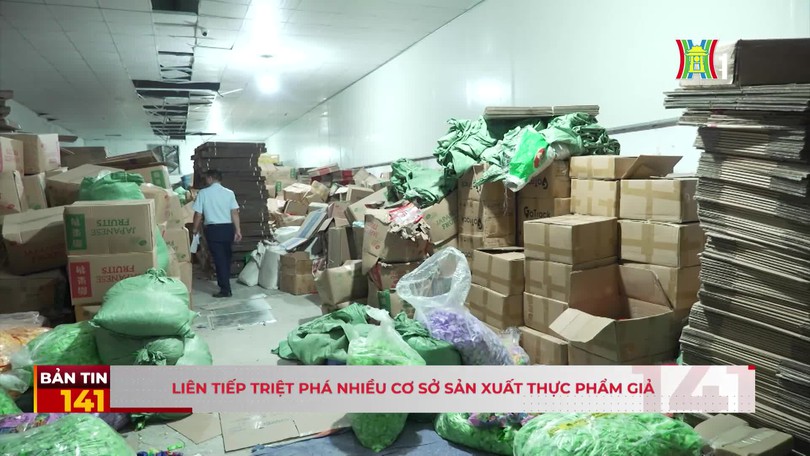 Liên tiếp triệt phá nhiều cơ sở sản xuất thực phẩm giả