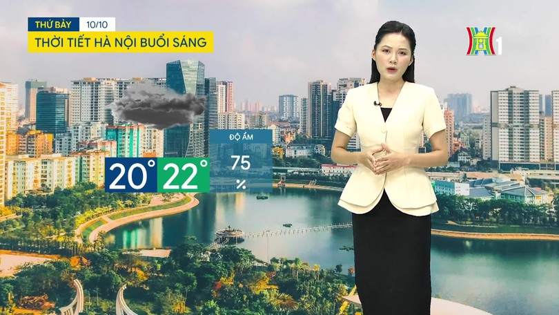 Dự báo thời tiết sáng | 10/10/2026