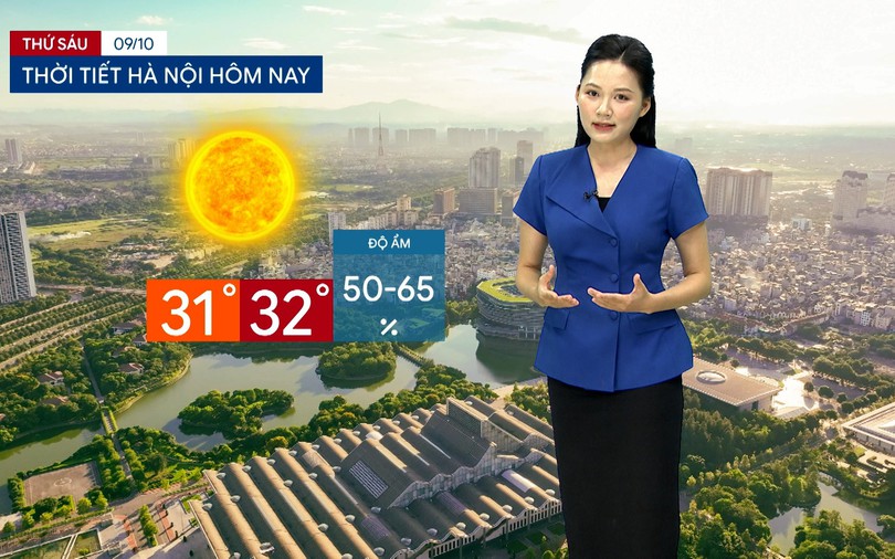 Dự báo thời tiết tối | 09/10/2026