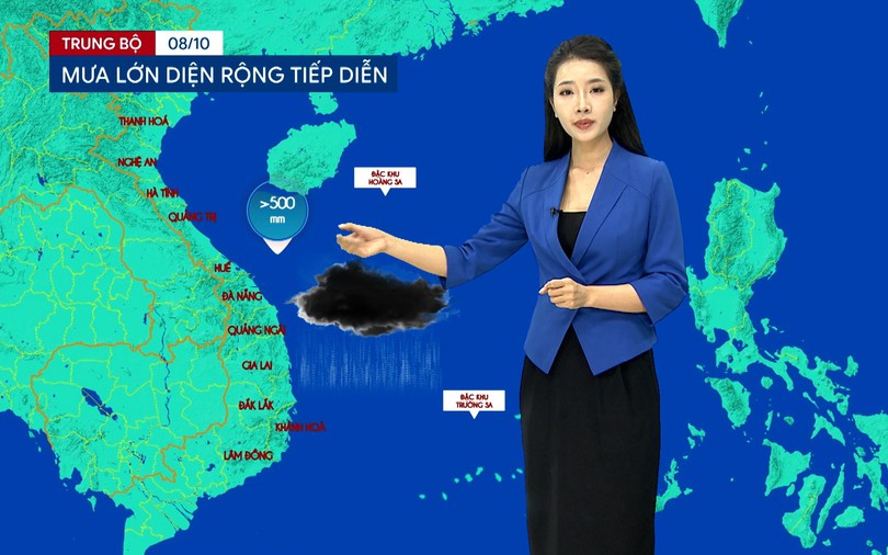 Dự báo thời tiết tối | 08/10/2026