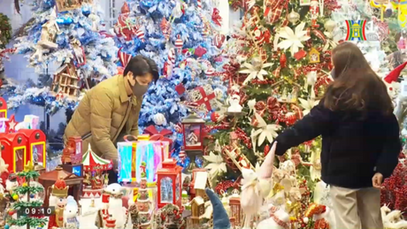 Không khí Noel tràn ngập ở Thủ đô Hà Nội