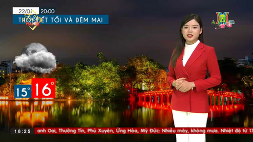 Dự báo thời tiết ngày 22/01/2023