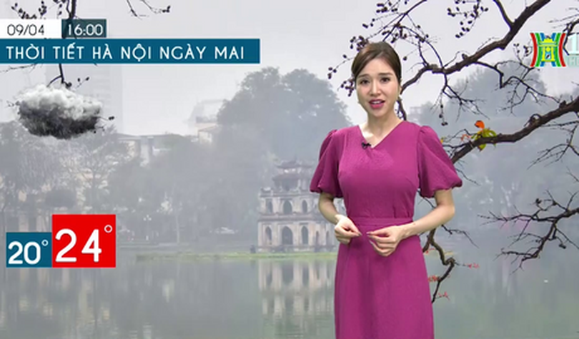 Dự báo thời tiết ngày 09/04/2023