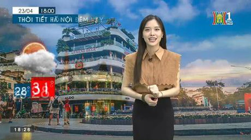 Dự báo thời tiết ngày 24/04/2023