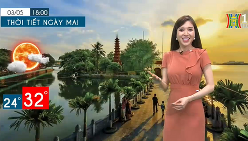 Dự báo thời tiết ngày 03/05/2023