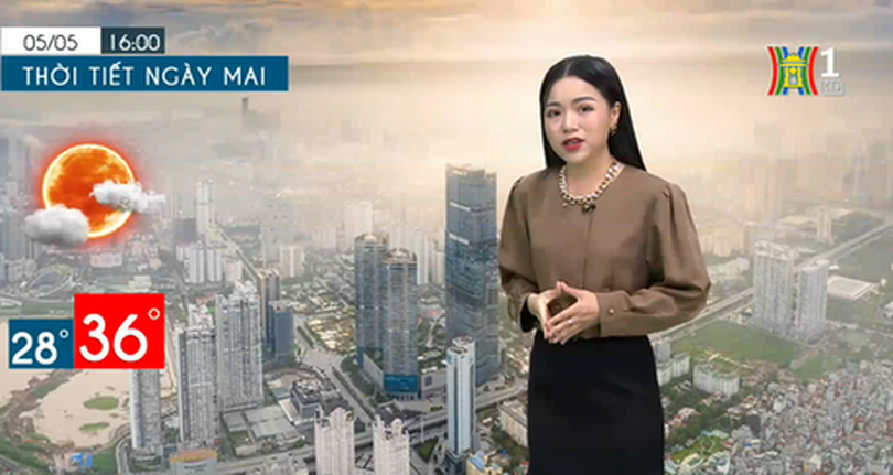 Dự báo thời tiết ngày 5/5/2023