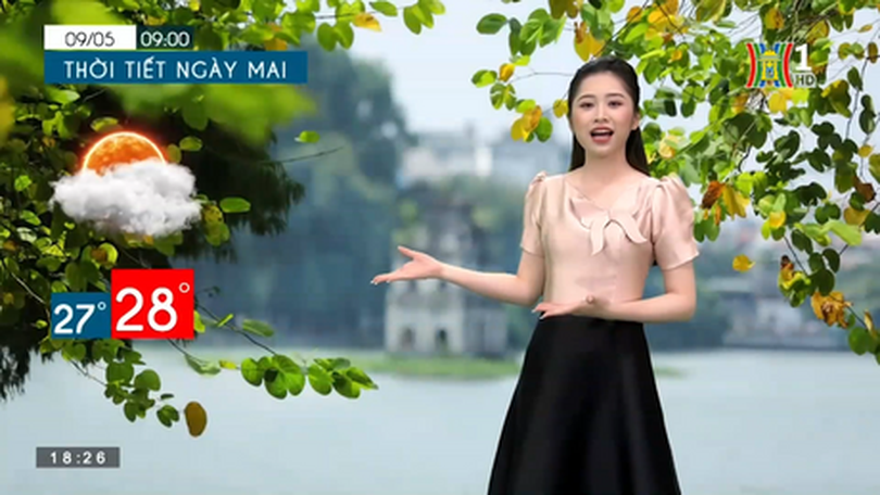 Dự báo thời tiết (ngày 09/05/2023)