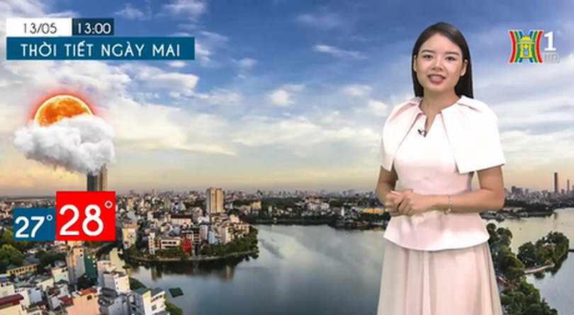 Dự báo thời tiết ngày 13/05/2023