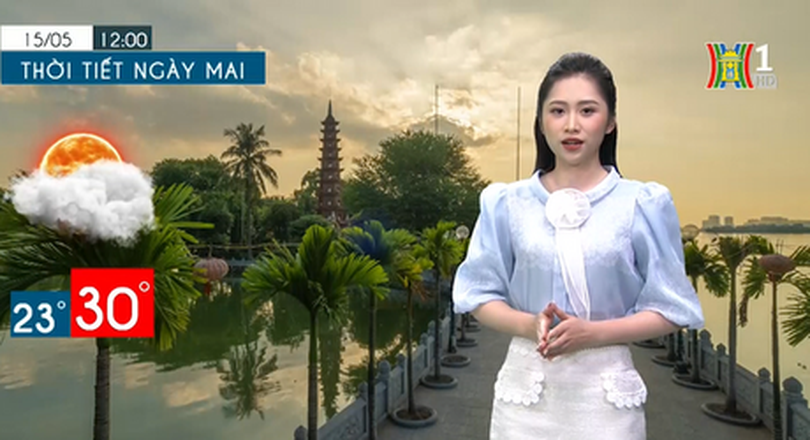 Dự báo thời tiết ngày 15/04/2023
