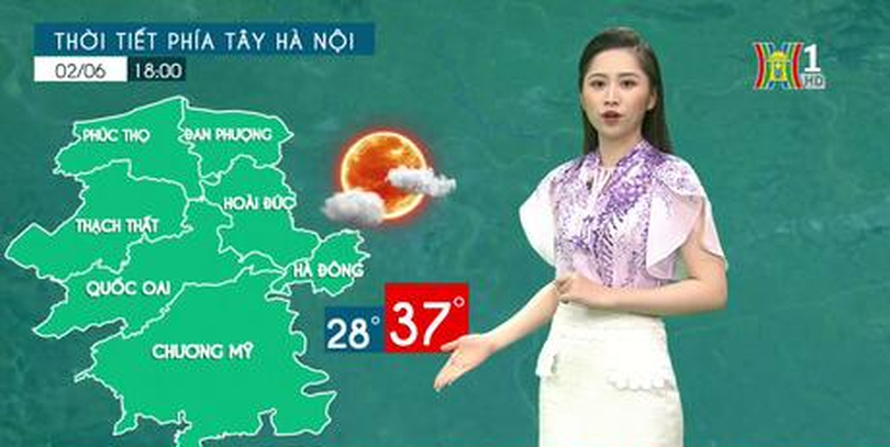 Dự báo thời tiết | 02/06/2023