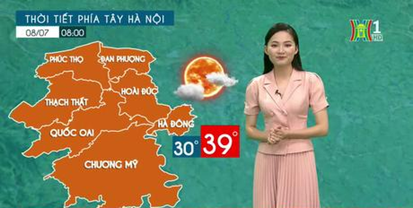 Dự báo thời tiết | 08/07/2023