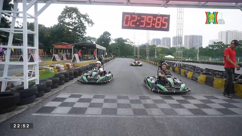 Trải nghiệm đua xe GO KART| HANOI Review| 12/8/2023