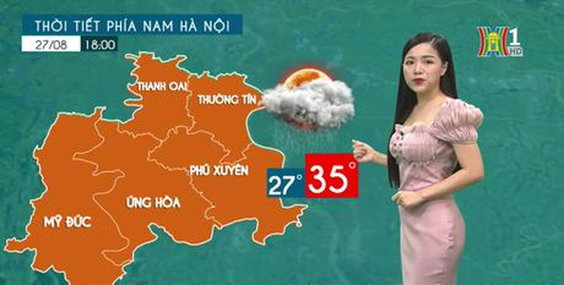 Dự báo thời tiết| 27/8/2023