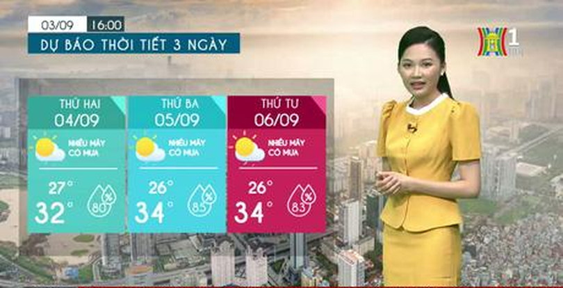 Dự báo thời tiết| 4/9/2023