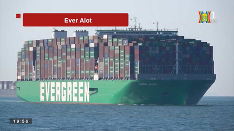 Top 3 con tàu chở container lớn nhất thế giới