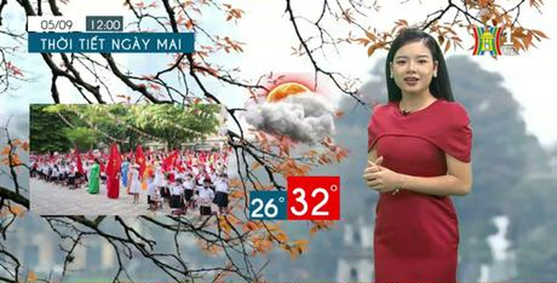 Dự báo thời tiết| 05/9/2023