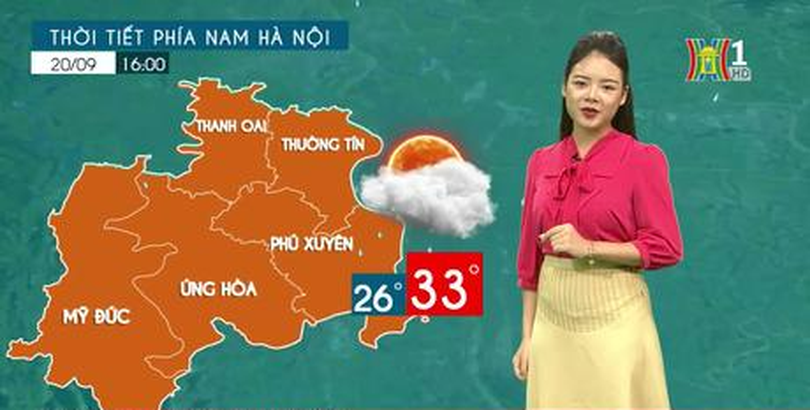 Dự báo thời tiết| 20/9/2023