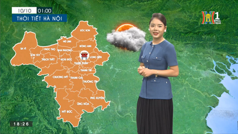 Dự báo thời tiết | 11/10/2023