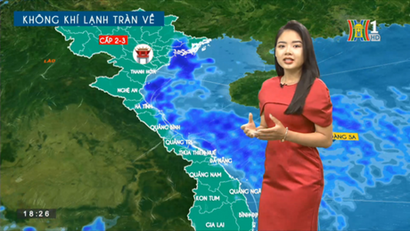 Dự báo thời tiết | 12/10/2023