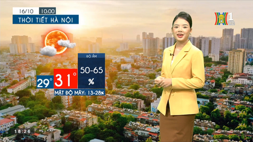Dự báo thời tiết | 17/10/2023