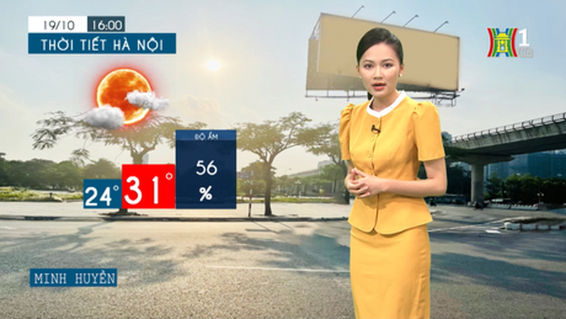 Dự báo thời tiết | 20/10/2023