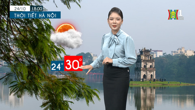 Dự báo thời tiết | 25/10/2023
