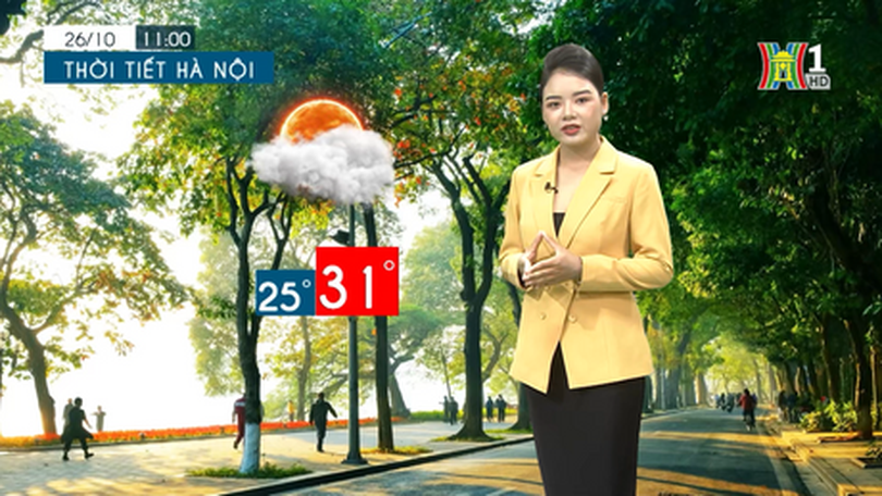 Dự báo thời tiết | 27/10/2023