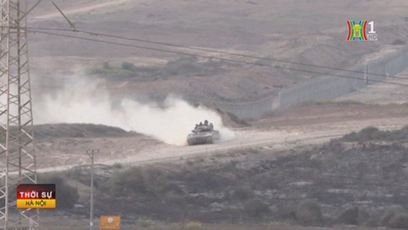 Lực lượng thiết giáp Israel tiếp tục tấn công Dải Gaza