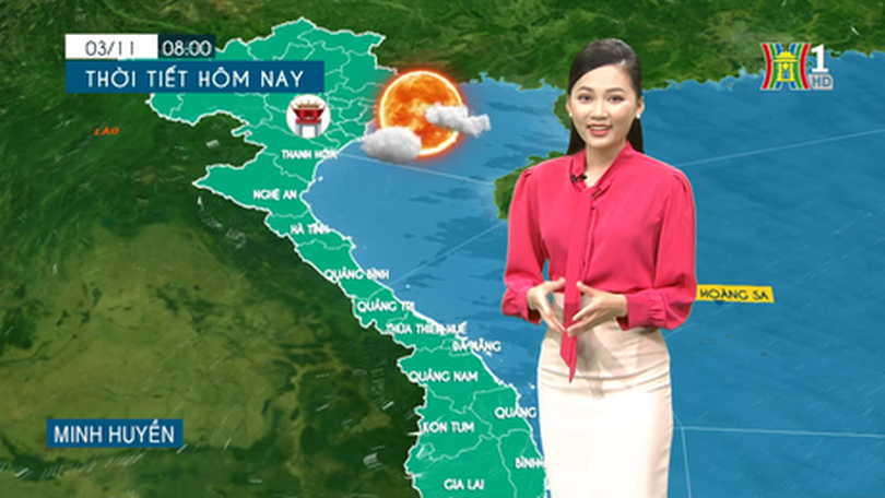Dự báo thời tiết | 04/11/2023