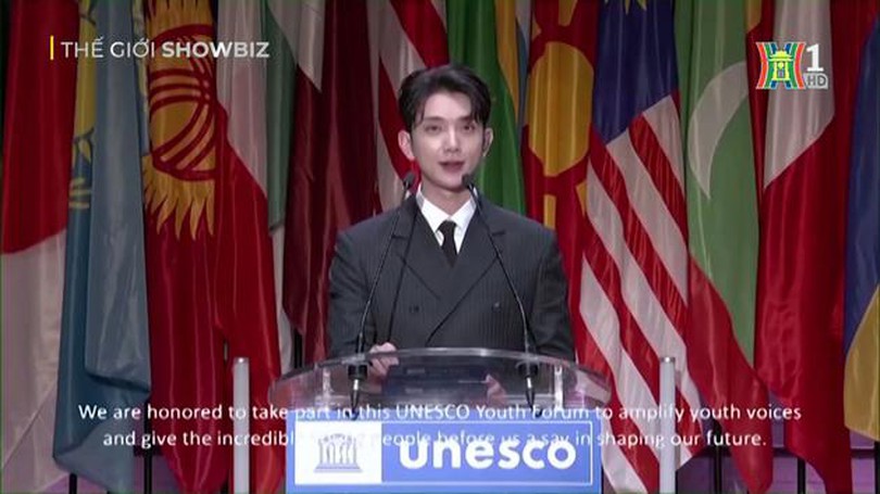 Seventeen, nhóm K-pop đầu tiên phát biểu tại UNESCO