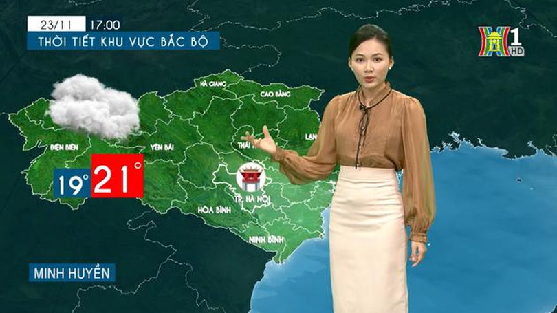 Dự báo thời tiết | 24/11/2023