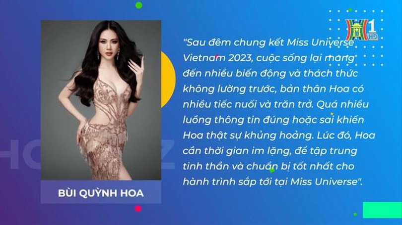 Bùi Quỳnh Hoa nhận phản ứng trái chiều sau Miss Universe