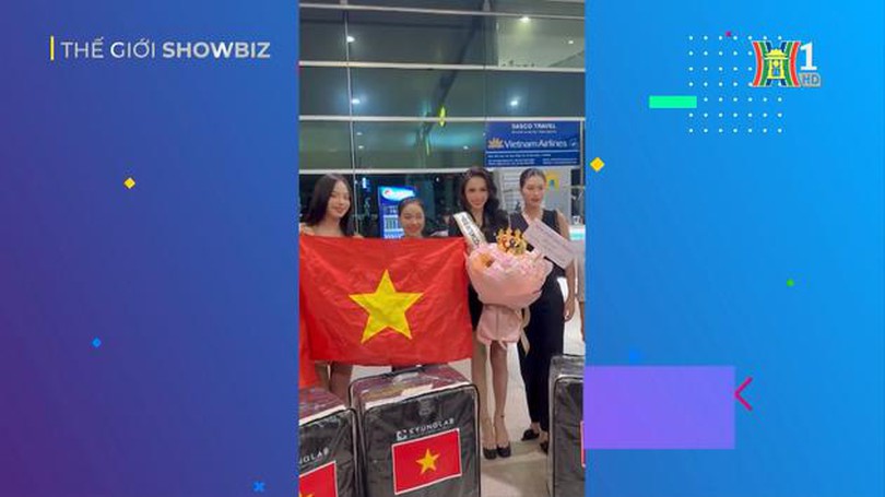 Á hậu Ngọc Hằng lên đường dự thi Miss Intercontinental 2023